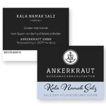 Ankerkraut Kala Namak Schwarzsalz, 150g
