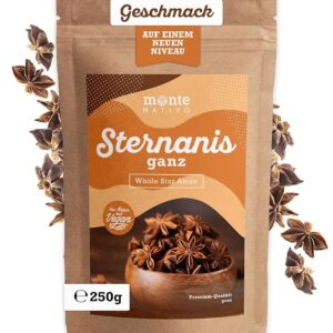 Aromatischer Sternanis ganz 250g Monte Nativo