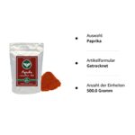 Azafran scharfes Paprikapulver ungarisch 500g