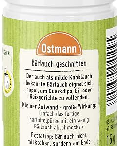 Bärlauch geschnitten für pikante Gerichte