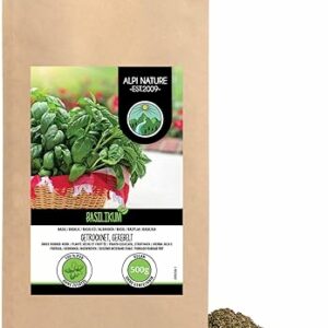 Alpi Nature Basilikum Getrocknet 500g, 100% Naturbelassen