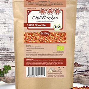 BDirect & Friendly Bio Chili mild geschrotet, 250g