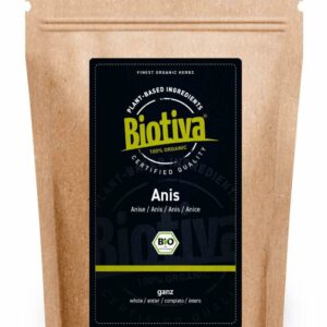 Biotiva Anis ganz 100g - Pimpinella anisum