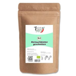 Tasty Pott Bio Bärlauch Blätter geschnitten 500g