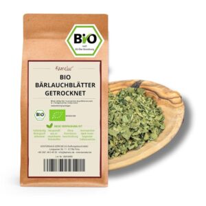 Bio Bärlauchblätter getrocknet 250g Kamelur