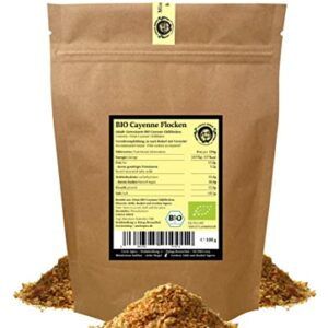 BIO Cayennepfeffer Chiliflocken 100g – 15.000 Scoville