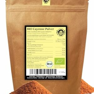 BIO Cayennepfeffer Chilipulver 150g, DE-ÖKO-005