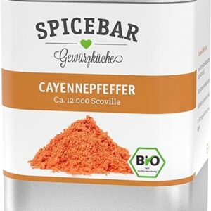 Spicebar Bio Cayennepfeffer gemahlen, 12.000 Scoville, 80g