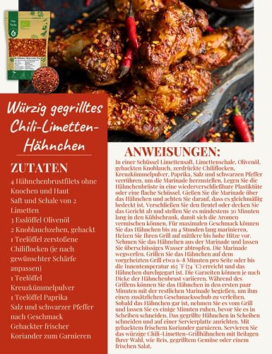 OmVeda BIO Chili geschrotet, SEHR SCHARF 100g