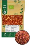 OmVeda BIO Chili geschrotet, SEHR SCHARF 100g