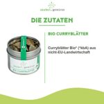 Zauber der Gewürze Bio Curryblätter, 100% Bio-Qualität
