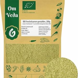 BIO Fenchelpulver OmVeda 200g