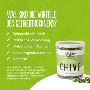 BIO Gefriergetrockneter Schnittlauch zum Kochen