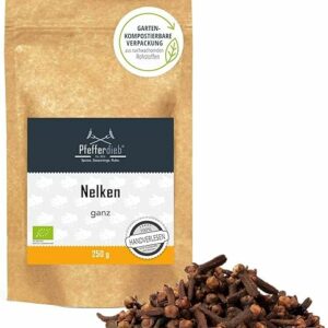 Pfefferdieb BIO Gewürznelken ganz, Sri Lanka, 250g