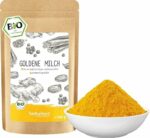 bioKontor Goldene Milch Pulver 500g, natürlich und zuckerfrei