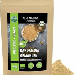 Alpi Nature BIO Kardamom gemahlen, 200g, laborgeprüft