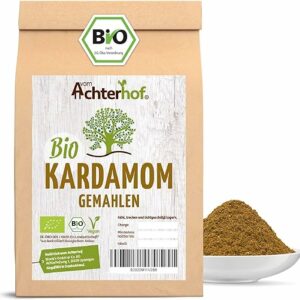 Vom Achterhof Bio Kardamompulver Premium (100g)