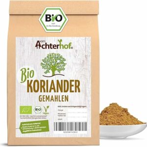 Bio Koriander gemahlen 500g vom Achterhof