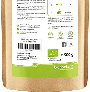 BIO Koriandersamen ganz getrocknet (500g)