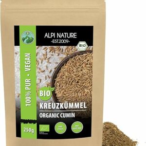 Alpi Nature BIO Kreuzkümmel ganz (250g), Rohkostqualität