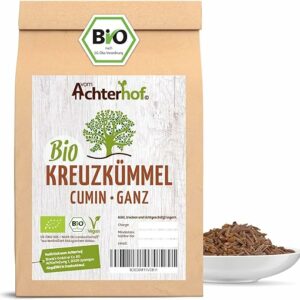 Bio Kreuzkümmelsamen ganz (100g) von Achterhof