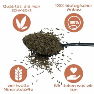 Bio Kümmel: 1 kg, würzig und natürlich