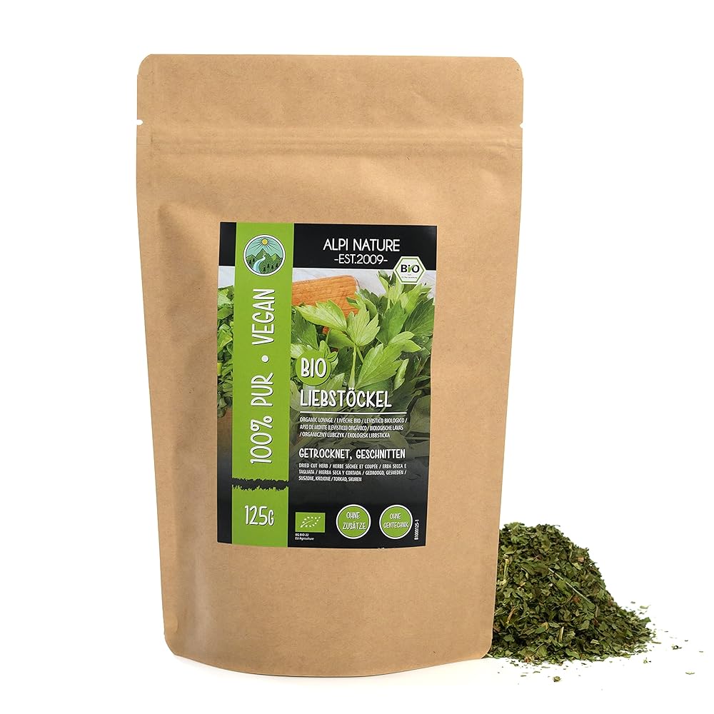 Alpi Nature Bio-Liebstöckel getrocknet aus kontrolliertem Anbau ...