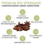 Pfefferdieb BIO Sternanis ganz, Premium Qualität, 50g