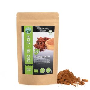 BIO Sternanis gemahlen, 125g naturrein