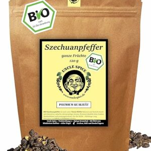 Uncle Spice Bio Szechuan Pfeffer, Timut, 120g, Nepal