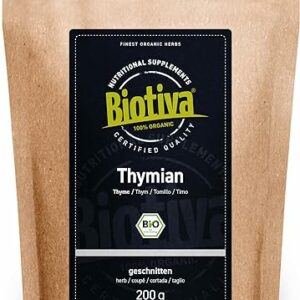 Bio Thymian Kraut geschnitten 100g - Biotiva