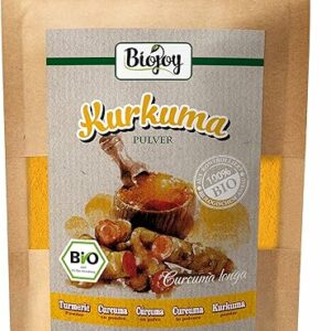 Biojoy BIO-Kurkuma Pulver, 250 gr, aus Indien