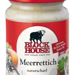 Block House Meerrettich Naturscharf 90g