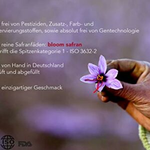 Bloom Safran Spitzenkategorie I, 15g