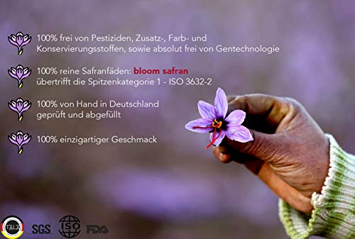 Bloom Safran Spitzenkategorie I, 15g