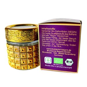 BLUMENTAL BAYERN Bio Safran, Premium Qualität, 2g