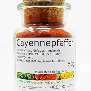 Cayennepfeffer 50g Gewürzkontor München