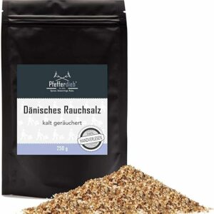 Dänisches Rauchsalz, Buchenholz, 250g - Pfefferdieb