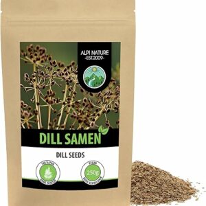Alpi Nature Dillsamen natürlich ohne Zusätze, 250g