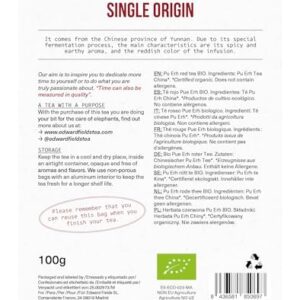 Edward Fields Tee ® – Bio Roter Pu Erh Tee, Yunnan China