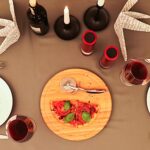 Relaxdays Elektrische Pfeffermühle mit LED, 2er-Set