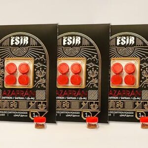 Esir gemahlener Safran, Premium, 1G, 3 Stück