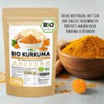 EWL Bio Kurkuma Pulver 1200g XXL Vorteilspack