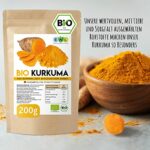 EWL Bio Kurkuma Pulver, 200g, fein gemahlen