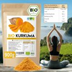 EWL Bio Kurkuma Pulver, 900g fein gemahlen