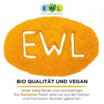 EWL Bio Kurkuma Pulver, kontrolliert, aus Deutschland 1kg
