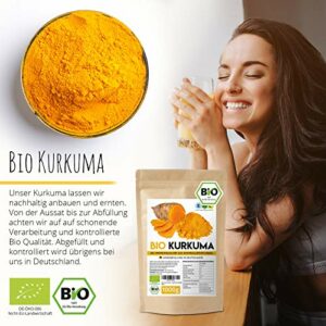 EWL Bio Kurkuma Pulver, kontrolliert, aus Deutschland 1kg