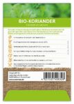 FLORTUS BIO Koriander Kräutersamen für Garten