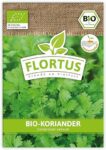 FLORTUS BIO Koriander Kräutersamen für Garten