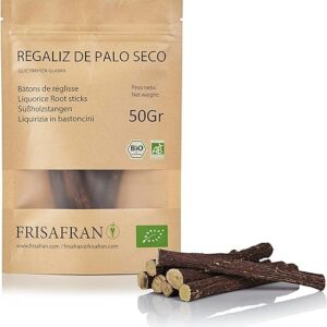 FRISAFRAN - Bio Trockene Lakritzstange (50Gr)